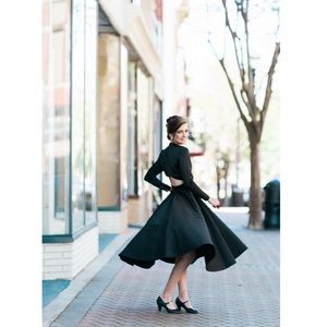 ASOS “WHITE” BRAND BLACK SWING PARTY OR PROM DRESS